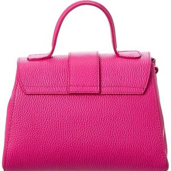 *NWOT* Persaman New York Pipa Leather Satchel - Picture 2 of 5